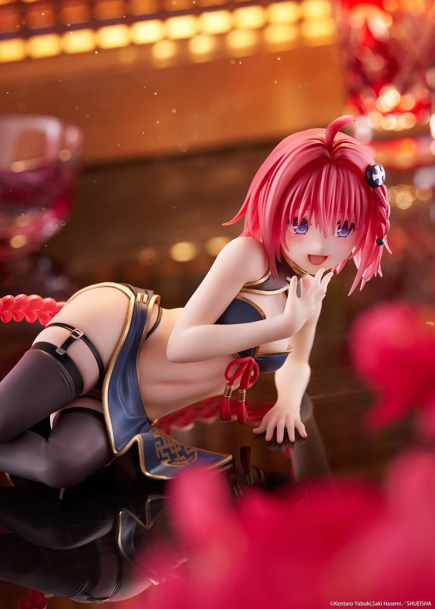 PRE ORDER – TO LOVE-RU DARKNESS DESKTOP CUTE FIGURE - MEA KUROSAKI (CHINESE DRESS VER.)