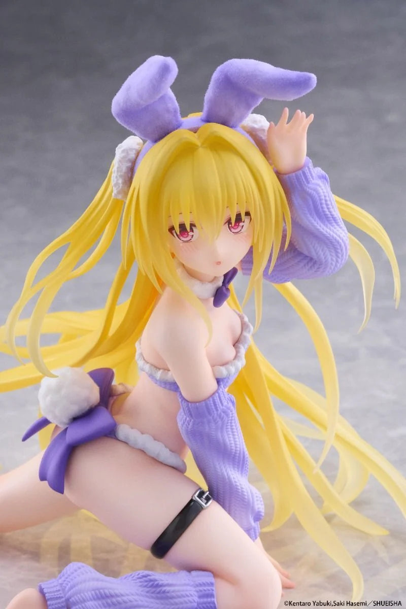 PRE ORDER – TO LOVE-RU DARKNESS MOFLOCK FIGURE - GOLDEN DARKNESS (FLUFFY BUNNY VER.)