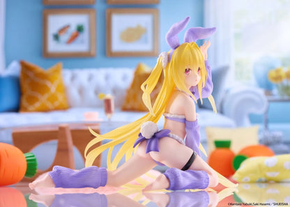 PRE ORDER – TO LOVE-RU DARKNESS MOFLOCK FIGURE - GOLDEN DARKNESS (FLUFFY BUNNY VER.)