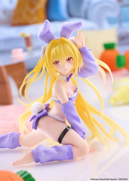 PRE ORDER – TO LOVE-RU DARKNESS MOFLOCK FIGURE - GOLDEN DARKNESS (FLUFFY BUNNY VER.)