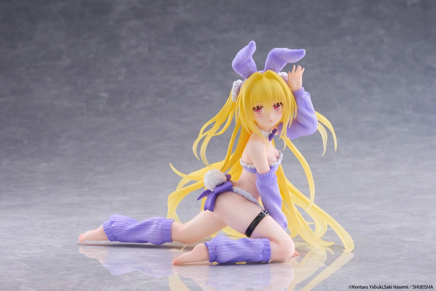 PRE ORDER – TO LOVE-RU DARKNESS MOFLOCK FIGURE - GOLDEN DARKNESS (FLUFFY BUNNY VER.)