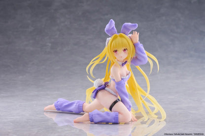 PRE ORDER – TO LOVE-RU DARKNESS MOFLOCK FIGURE - GOLDEN DARKNESS (FLUFFY BUNNY VER.)