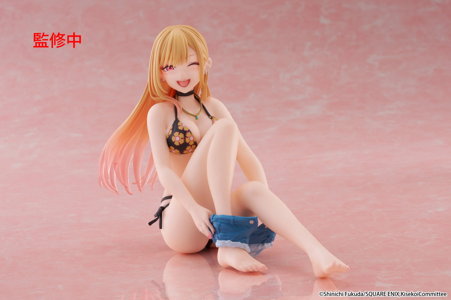 PRE ORDER – MY DRESS-UP DARLING DESKTOP CUTE FIGURE - MARIN KITAGAWA (MEASURED SWIMSUIT VER.)