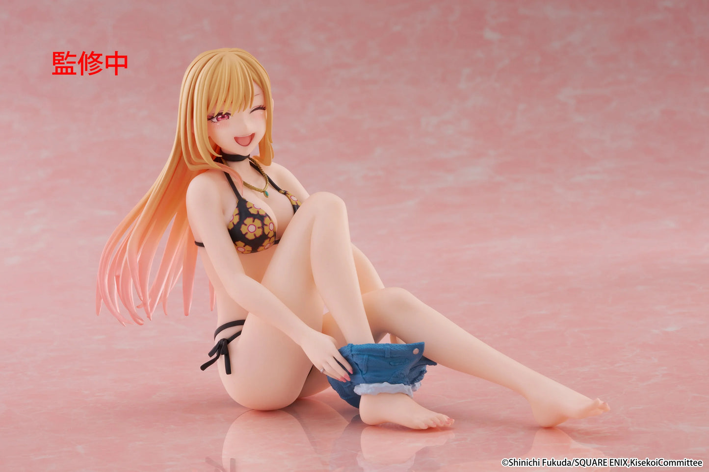 PRE ORDER – MY DRESS-UP DARLING DESKTOP CUTE FIGURE - MARIN KITAGAWA (MEASURED SWIMSUIT VER.)