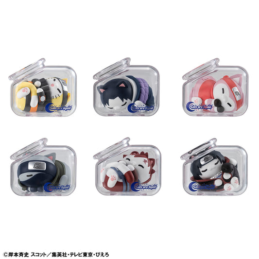 PRE ORDER – BOX OF 8 - MEGA CAT PROJECT NARUTO SHIPPUDEN GOOD NIGHT NYARUTO!