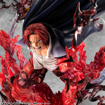 BACK ORDER – PORTRAIT.OF.PIRATES ONE PIECE “SA-MAXIMUM” LEADER OF RED HAIR PIRATES RED-HAIRED SHANKS KAMUSARI