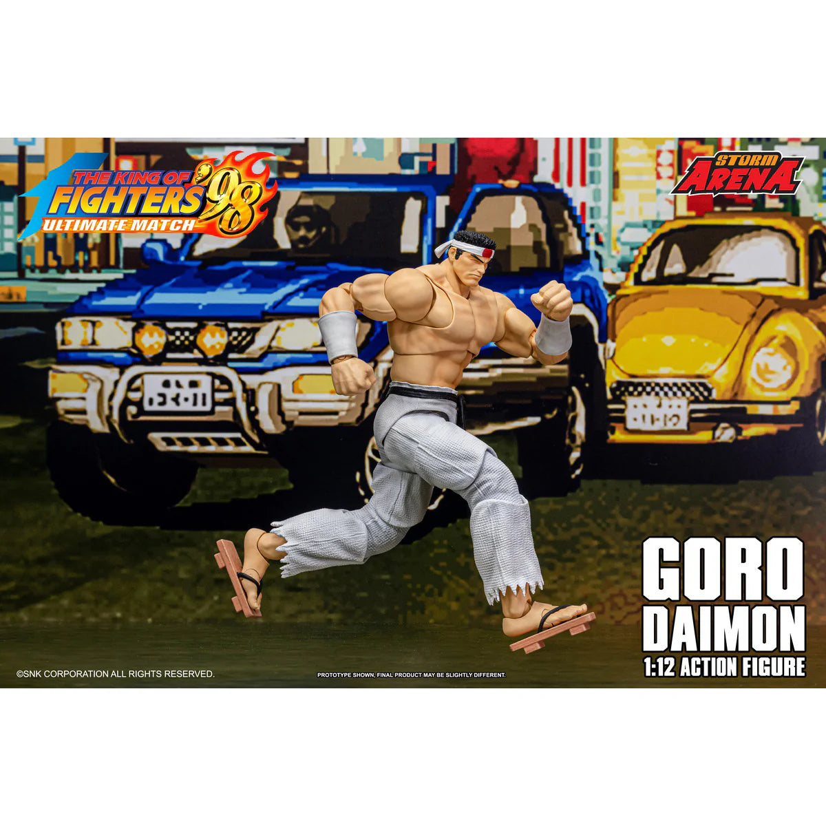 PRE ORDER – STORM ARENA 1/12 THE KING OF FIGHTERS’S 98UMGORO DAIMON