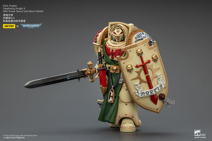 PRE ORDER – 1/18 DARK ANGELS: DEATHWING KNIGHT 3 WITH POWER SWORD AND STORM SHIELD JT02502
