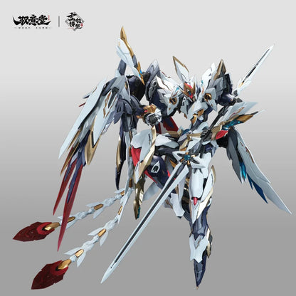 PRE ORDER – 1/100 SCALE EMP-02 + MC-02 PHONEIXE SET - HAO LING WHITE EMPEROR PHOENIX DEVINE ARMOR MODEL KIT