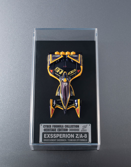 PRE ORDER – C.F.C HERITAGE EDITION FUTURE GPX CYBER FORMULA11 EXPERION Z / A-8 KNIGHT SHOEMACH MODEL (REPEAT)