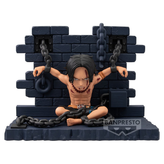 PRE ORDER – ONE PIECE WORLD COLLECTABLE FIGURE LOG STORIES - PORTGAS D. ACE - IMPELDOWN