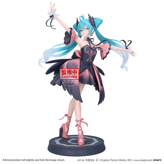 PRE ORDER – HATSUNE MIKU BANPRESTO EVOLVE CLASSICAL TUNING - FROM BALLET - SWAN LAKE - FIGURE BLACK SWAN VER.