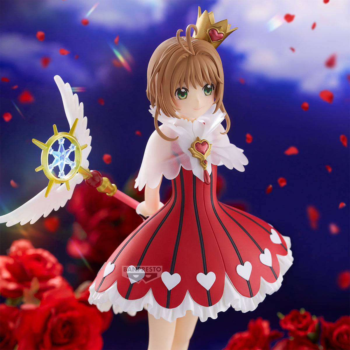 PRE ORDER – CARDCAPTOR SAKURA CLEAR CARD FIGURE - SAKURA KINOMOTO - ROCKET BEAT VER.