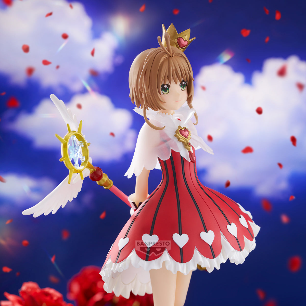 PRE ORDER – CARDCAPTOR SAKURA CLEAR CARD FIGURE - SAKURA KINOMOTO - ROCKET BEAT VER.