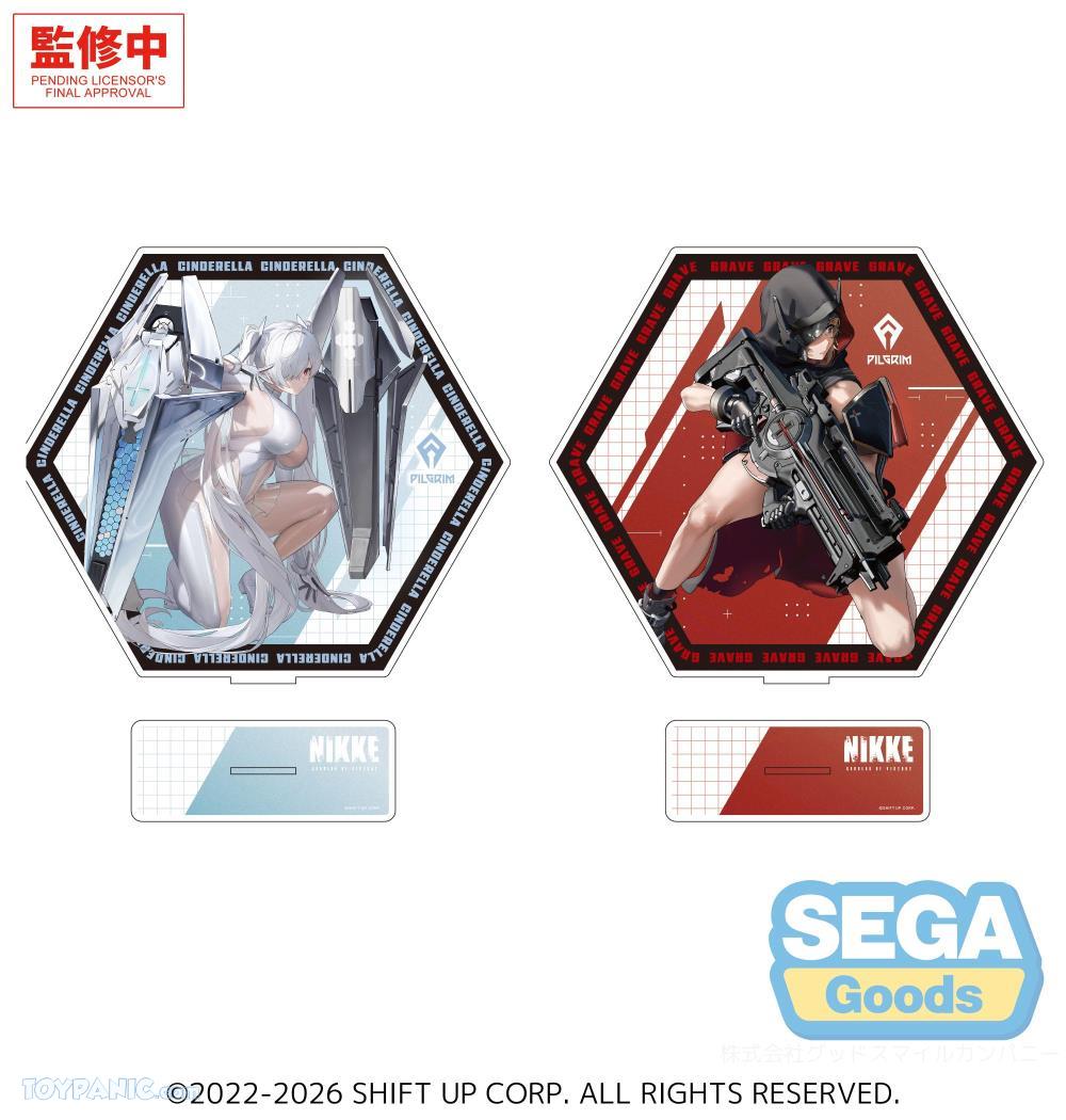 PRE ORDER – GODDESS OF VICTORY: NIKKE  - PTZ DOUBLE-SIDED BIG ACRYLIC STAND VOL.4