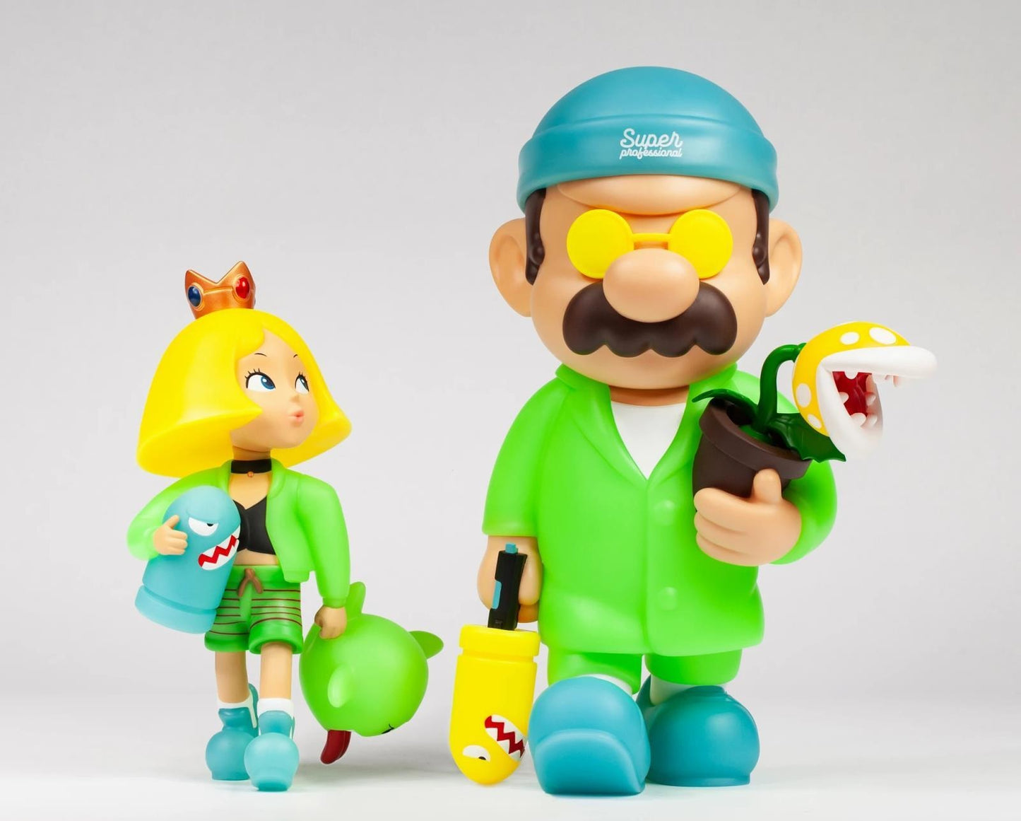 PRE ORDER – SUPER PROFESSIONAL ORIGIN GID (GLOW-IN-THE-DARK) DUAL KILLERS FP054 DESIGNER COLLECTIBLE FIGURE