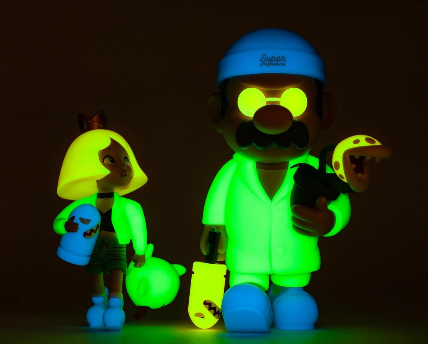 PRE ORDER – SUPER PROFESSIONAL ORIGIN GID (GLOW-IN-THE-DARK) DUAL KILLERS FP054 DESIGNER COLLECTIBLE FIGURE