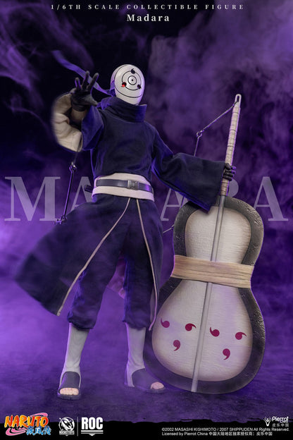 PRE ORDER – ROCKETTOYS ROC-021 1/6 NARUTO SHIPPUDEN MADARA UCHIHA (WHITE MASK)