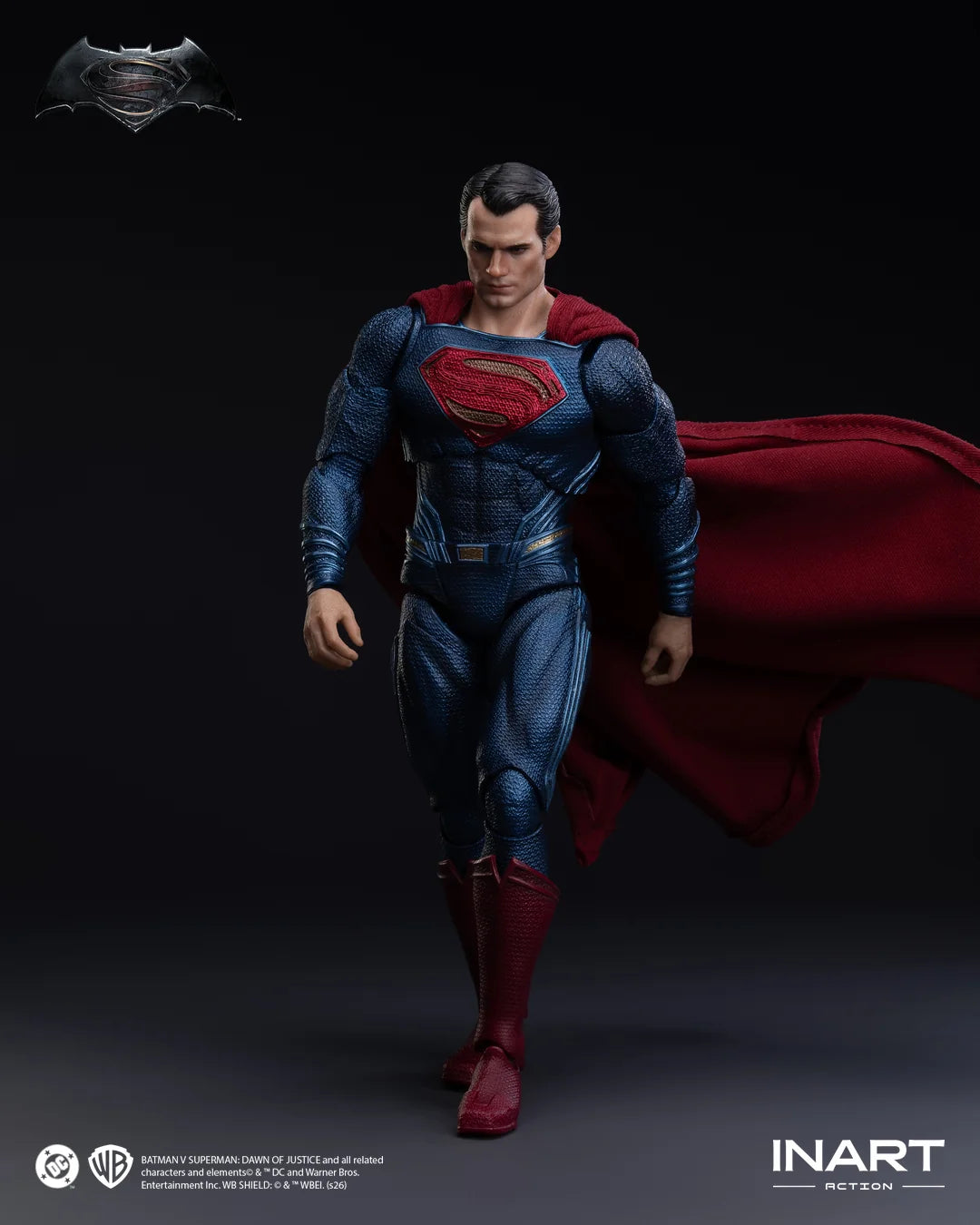 PRE ORDER – 1/12 INART BATMAN VS SUPERMAN: DAWN OF JUSTICE - SUPERMAN HG-M0005