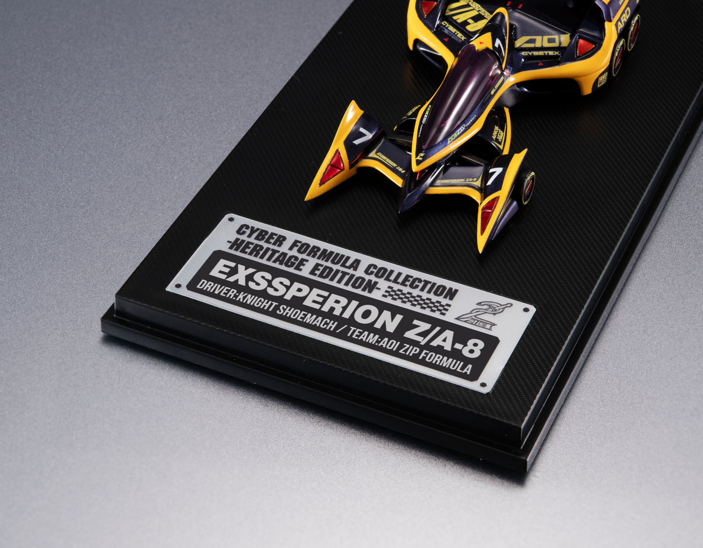 PRE ORDER – C.F.C HERITAGE EDITION FUTURE GPX CYBER FORMULA11 EXPERION Z / A-8 KNIGHT SHOEMACH MODEL (REPEAT)