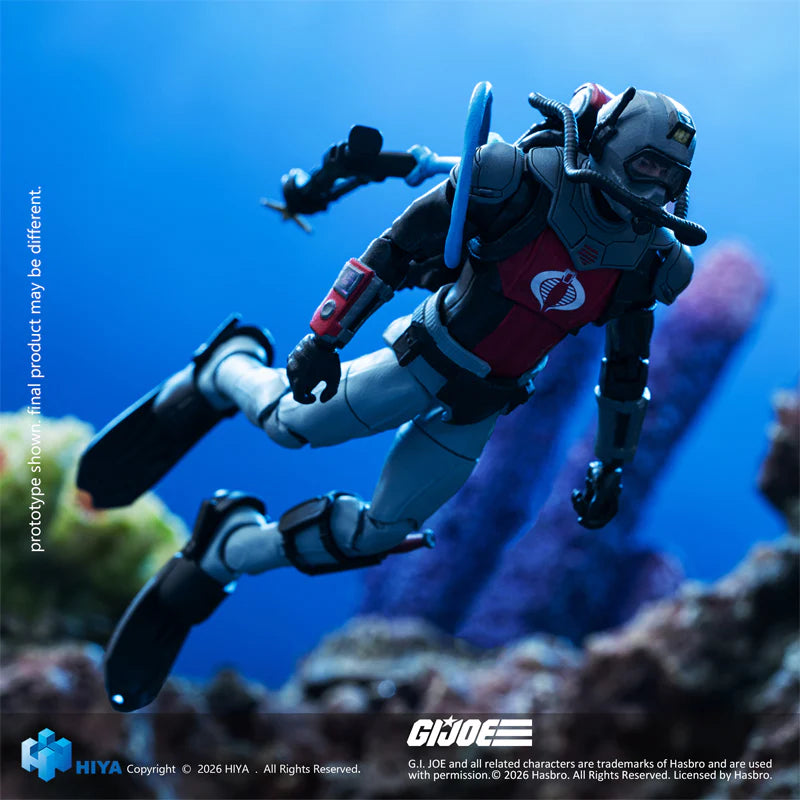PRE ORDER – HIYA EMG0458 1/18 EXQUISITE MINI SERIES G.I.JOE - COBRA EEL