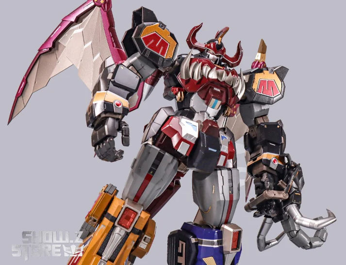 PRE ORDER – EXPLODING MODEL ZL-01 MYTHICAL BEAST COMBINED BLACK VERSION POWER RANGER MEGAZORD