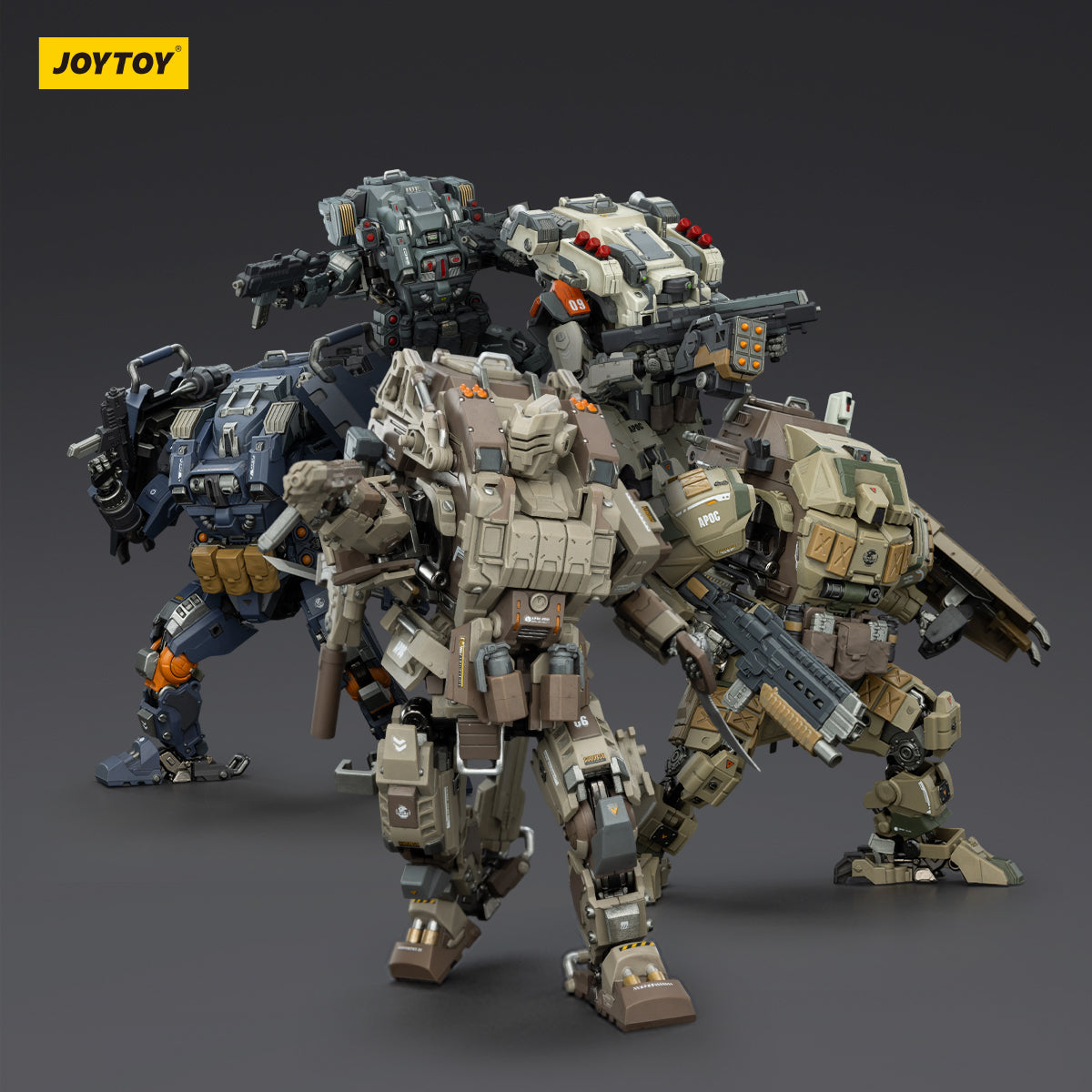 PRE ORDER – 1/25 APOC SERIES: STORM LUCIS FIRE SUPPORT TYPE MECH JT02731