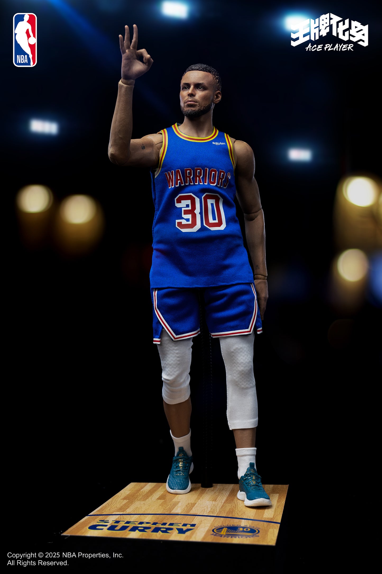 PRE ORDER – 1/6 NBA STEPHEN CURRY ACTION FIGURE DX GOAT SERIES-CURRY-DE