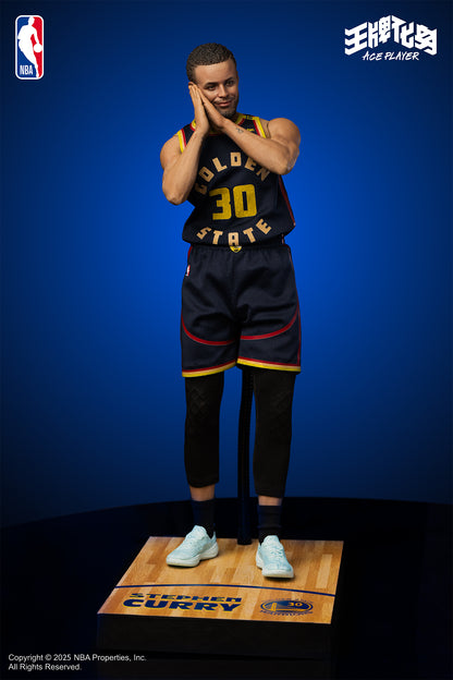 PRE ORDER – 1/6 NBA STEPHEN CURRY ACTION FIGURE DX GOAT SERIES-CURRY-DE