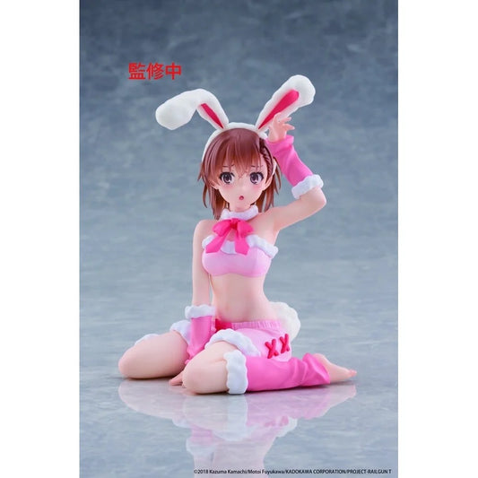 PRE ORDER – A CERTAIN SCIENTIFIC RAILGUN MOFLOCK FIGURE - MIKOTO MISAKA - FLUFFY BUNNY VER.