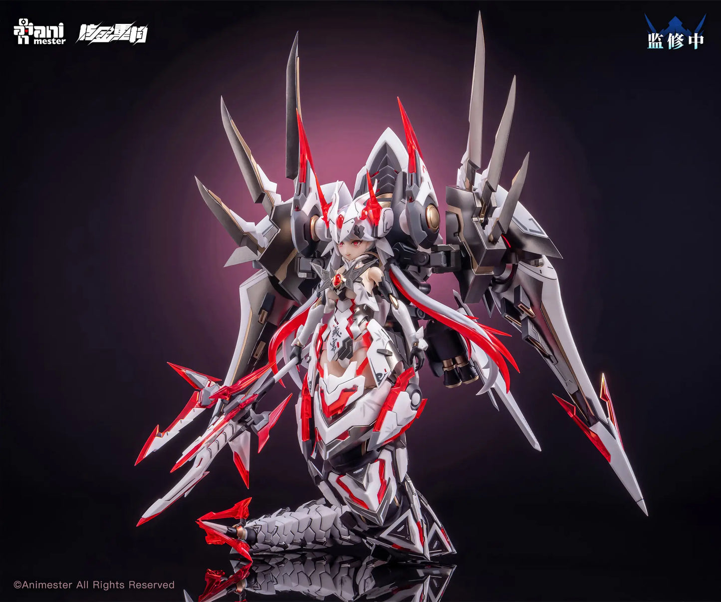 PRE ORDER – 1/12 NUCLEAR GOLD RECONSTRUCTION POLARIS STAR WHITE ARTICULATED PLASTIC MODEL KIT