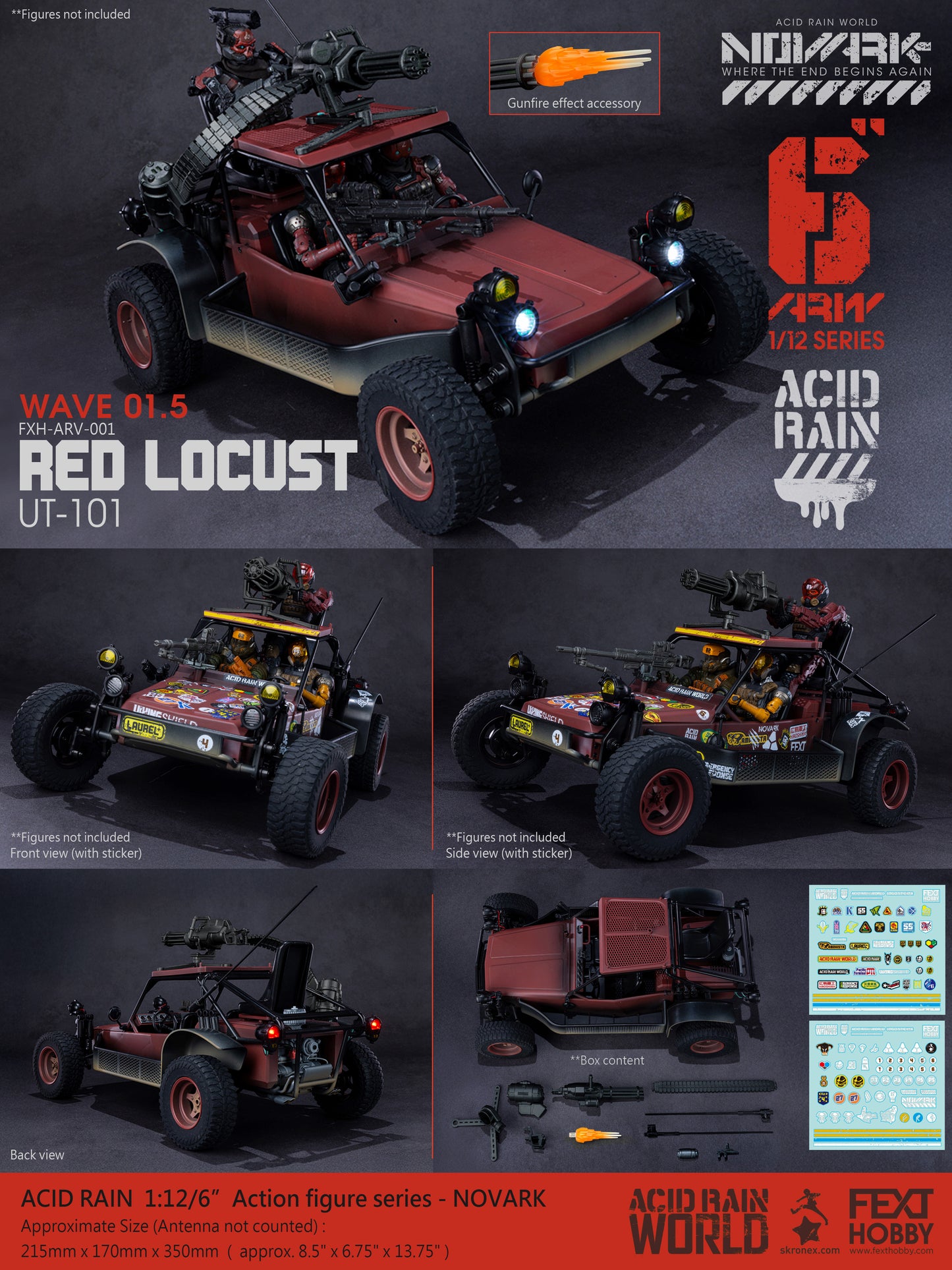 PRE ORDER – 1/12 FXH-ARV-001 RED LOCUST