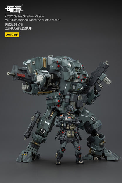 PRE ORDER – 1/25 APOC SERIES: SHADOW MIRAGE MULTI-DIMENSIONAL MANEUVER BATTLE MECH JT02700