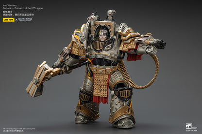 PRE ORDER – 1/18 JOYTOY IRON WARRIORS PERTURABO, PRIMARCH OF THE IVTH LEGION, RERUN JT01819