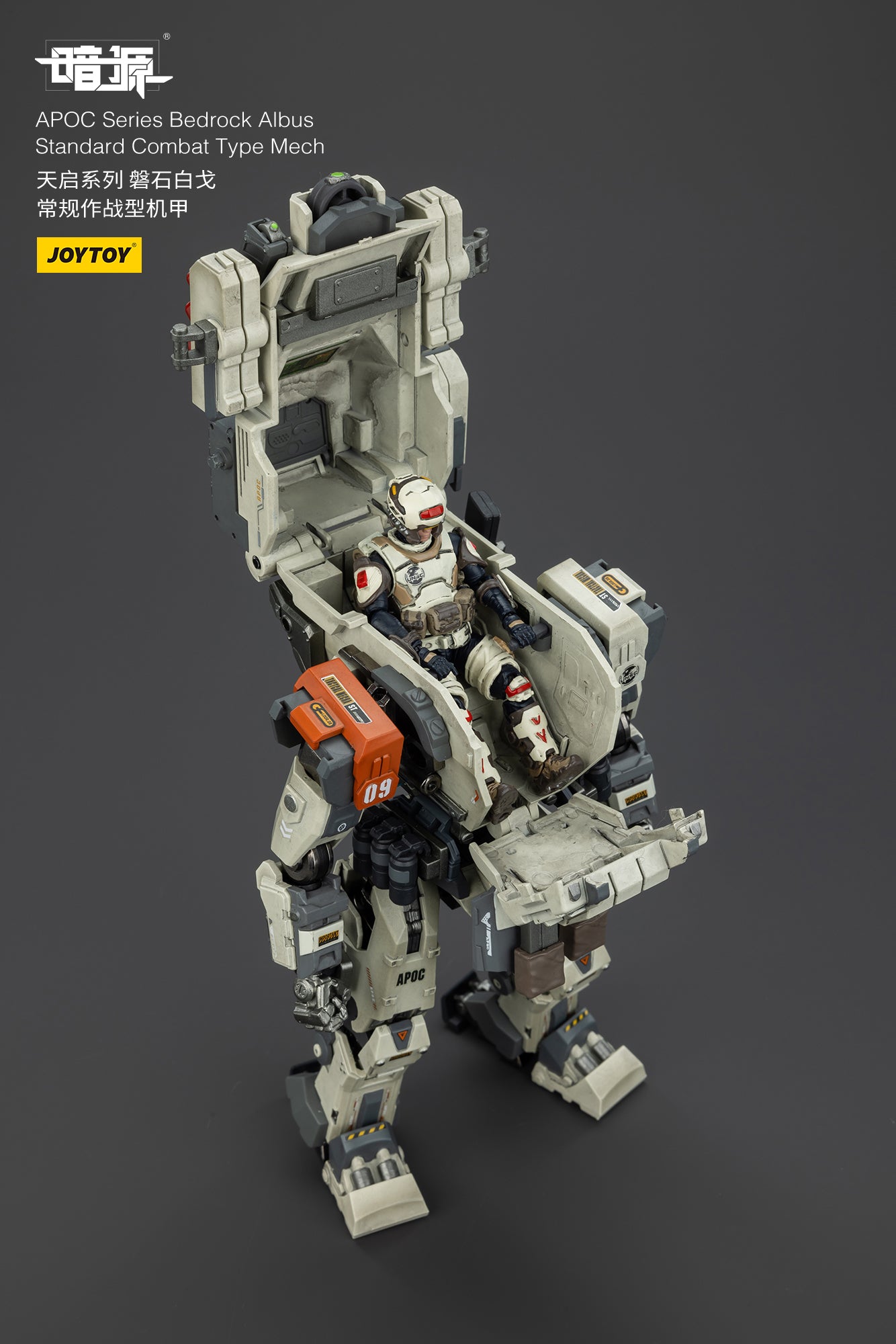 PRE ORDER – 1/25 APOC SERIES: BEDROCK ALBUS STANDARD COMBAT TYPE MECH JT02748