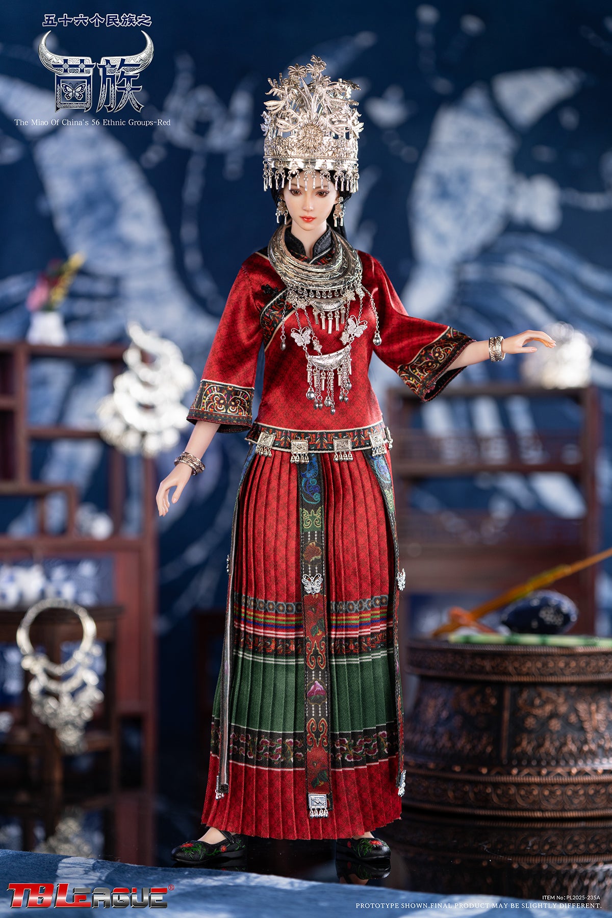 PRE ORDER – 1/6 56 ETHNIC GROUPS: THE MIAO RED PL2025-235A