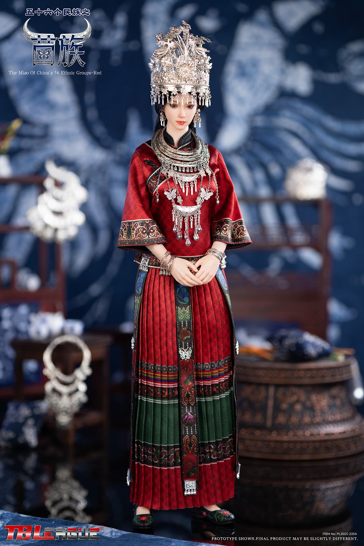 PRE ORDER – 1/6 56 ETHNIC GROUPS: THE MIAO RED PL2025-235A