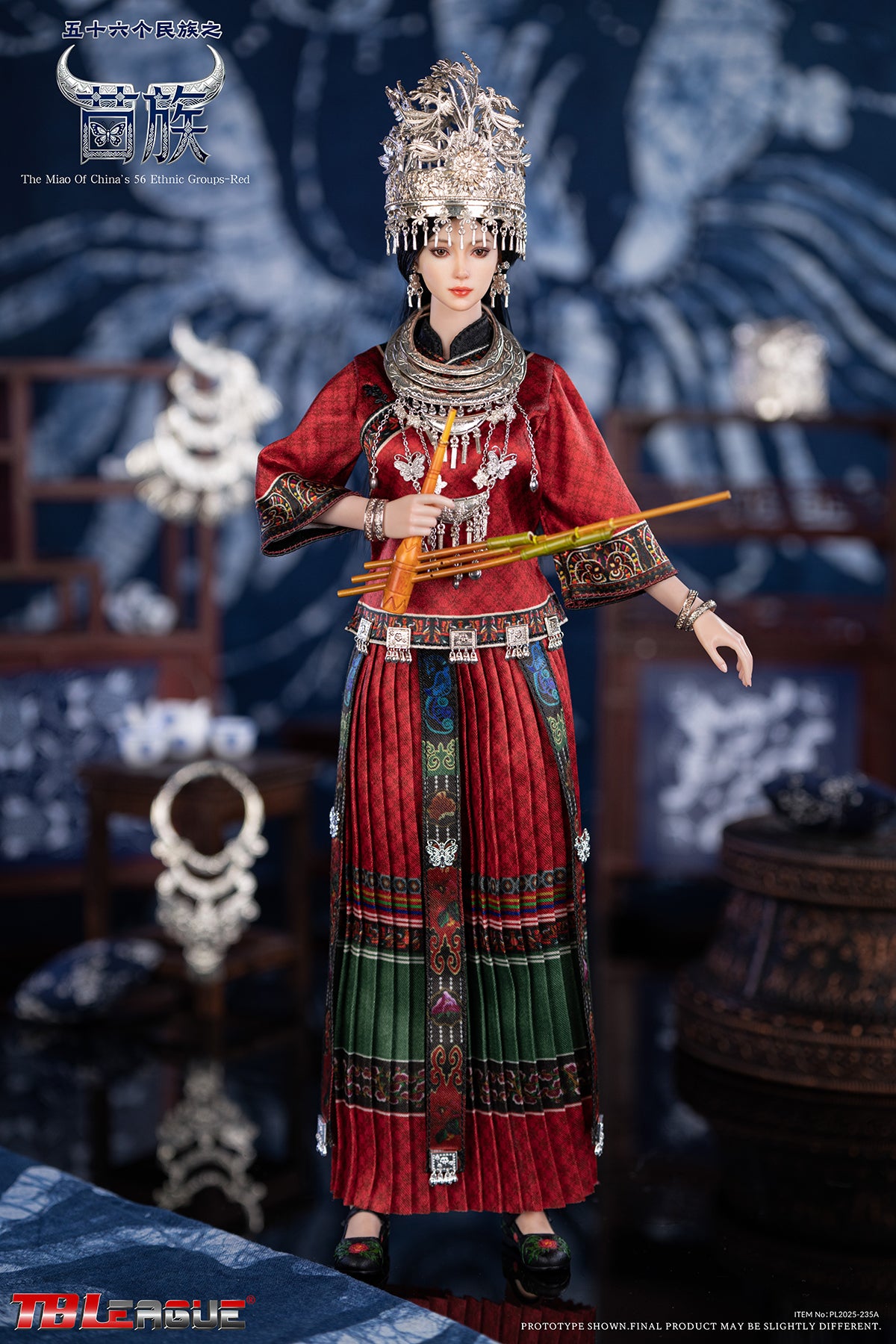 PRE ORDER – 1/6 56 ETHNIC GROUPS: THE MIAO RED PL2025-235A