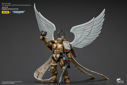 PRE ORDER – 1/18 BLOOD ANGELS THE SANGUINOR WITH ENCARMINE BROADSWORD JT02519