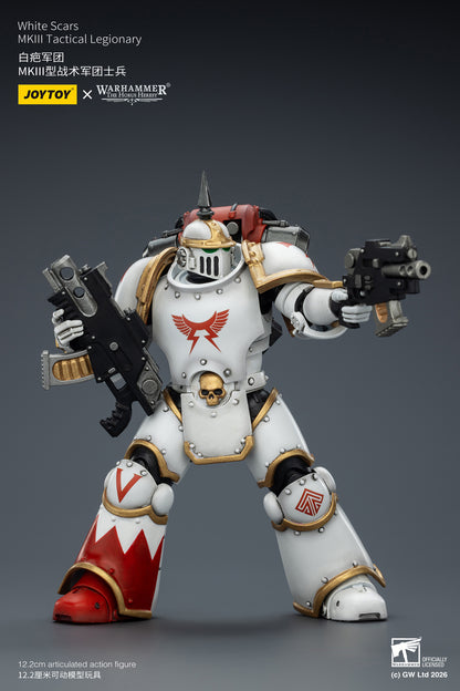 PRE ORDER – 1/18 JOYTOY WHITE SCARS MKIII TACTICAL LEGIONARY JT03349