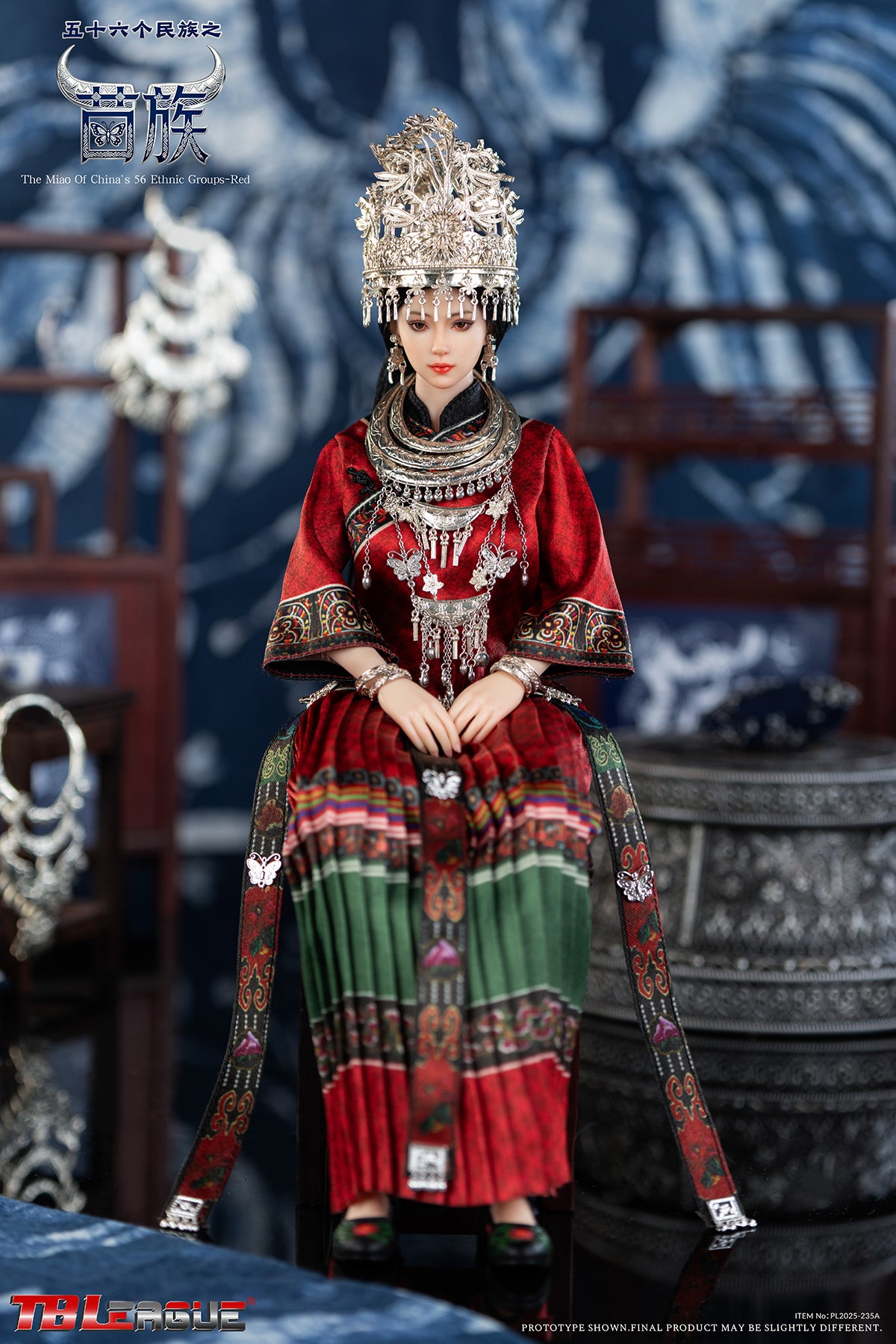 PRE ORDER – 1/6 56 ETHNIC GROUPS: THE MIAO RED PL2025-235A