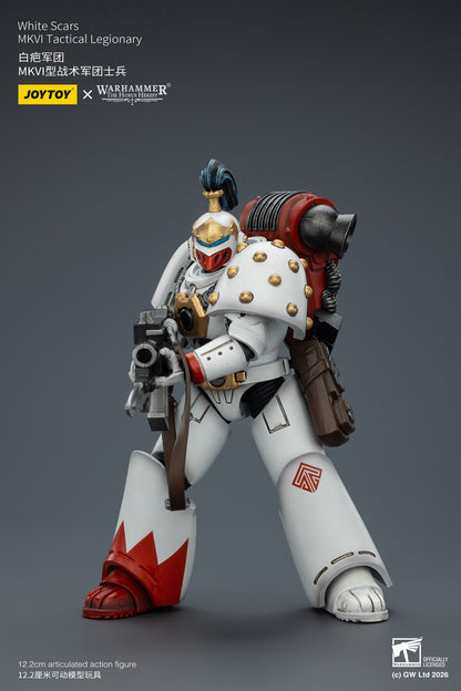 PRE ORDER – 1/18 JOYTOY WHITE SCARS MKVI TACTICAL LEGIONARY JT03356
