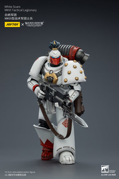 PRE ORDER – 1/18 JOYTOY WHITE SCARS MKVI TACTICAL LEGIONARY JT03356