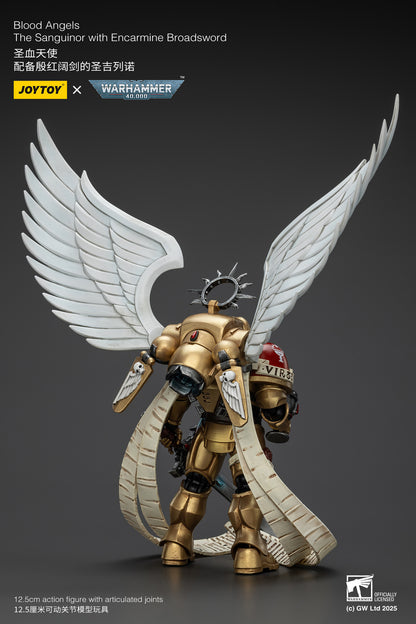 PRE ORDER – 1/18 BLOOD ANGELS THE SANGUINOR WITH ENCARMINE BROADSWORD JT02519