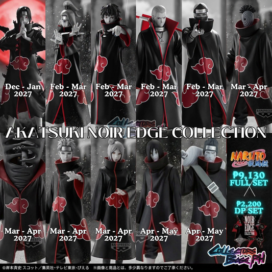 EXTRA – NARUTO SHIPPUDEN - NOIR EDGE COLLECTION - AKATSUKI SET (SET of 11)