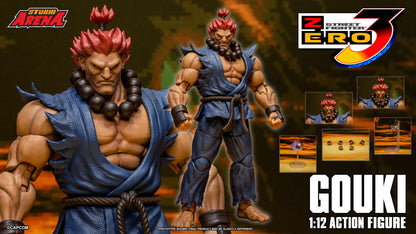 PRE ORDER – 1/12 STREET FIGHTER ZERO 3 GOUKI AKUMA SFSA07R