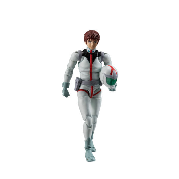 PRE ORDER – G.M.G. COLLECTION 09 MOBILE SUIT GUNDAM EARTH FEDERATION - AMURO RAY NORMAL SUIT VER. (REPEAT)