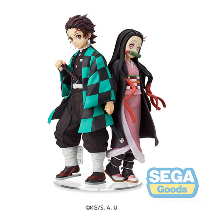 BACK ORDER – DEMON SLAYER: KIMETSU NO YAIBA - SPM FIGURE - TANJIRO KAMADO - SIBLING BOND (RERELEASE)