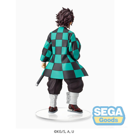 BACK ORDER – DEMON SLAYER: KIMETSU NO YAIBA - SPM FIGURE - TANJIRO KAMADO - SIBLING BOND (RERELEASE)