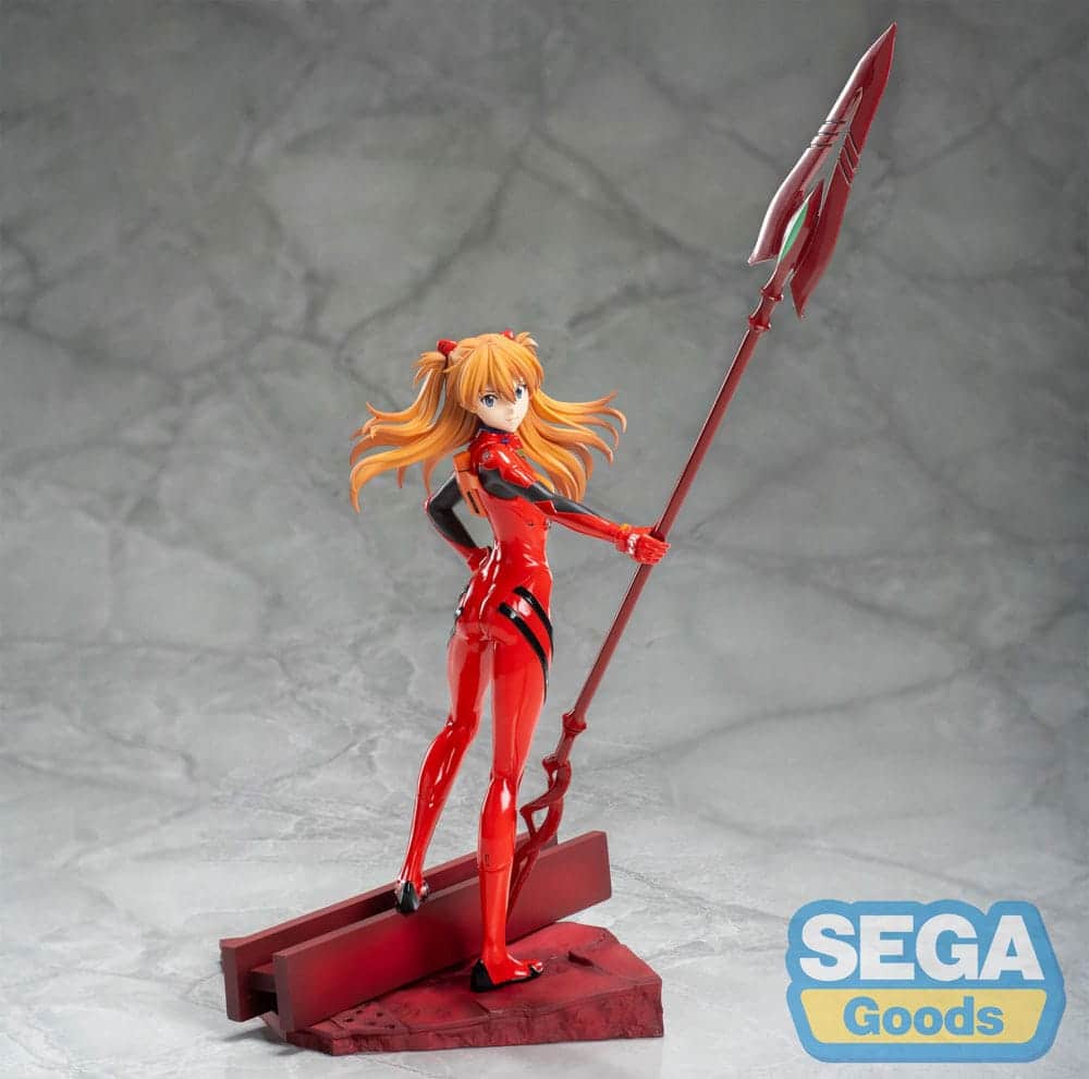 PRE ORDER – LUMINASTA - EVANGELION: 3.0+1.0 THRICE UPON A TIME - ASUKA SHIKINAMI LANGLEY X SPEAR OF CASSIUS